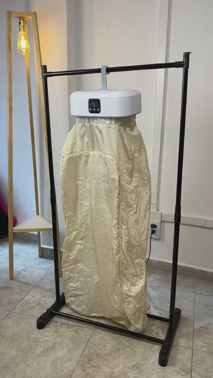 Secadora de Ropa Portátil Plegable con Luz UV y Secado Inteligente